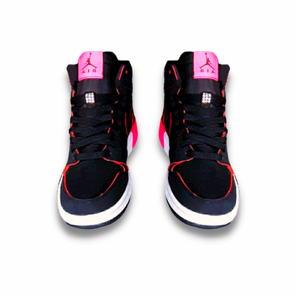 Air Jordan 1 High Retro ‘Black Hyper Pink’ (GS) - Drippin Diamonds Designs