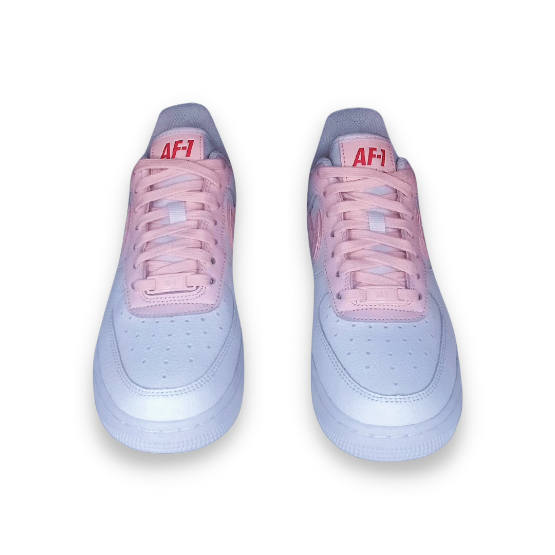 Nike Air Force 1 Low '07 'White Coral Lace Sequin' (WMNS) - Drippin Diamonds Designs