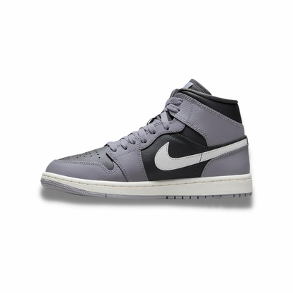 Air Jordan 1 Mid 'Cement Grey' (Wmns) - Drippin Diamonds Designs