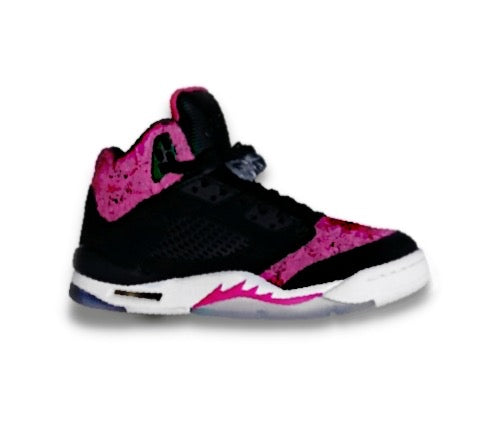 Air Jordan 5 Retro ‘Deadly Pink' (GS) - Drippin Diamonds Designs