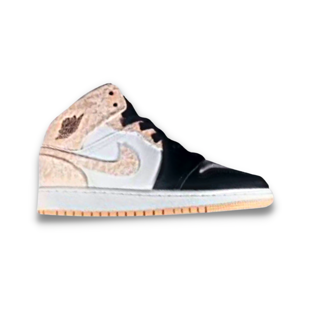 Air Jordan 1 Mid 'Crimson Tint' (GS) - Drippin Diamonds Designs