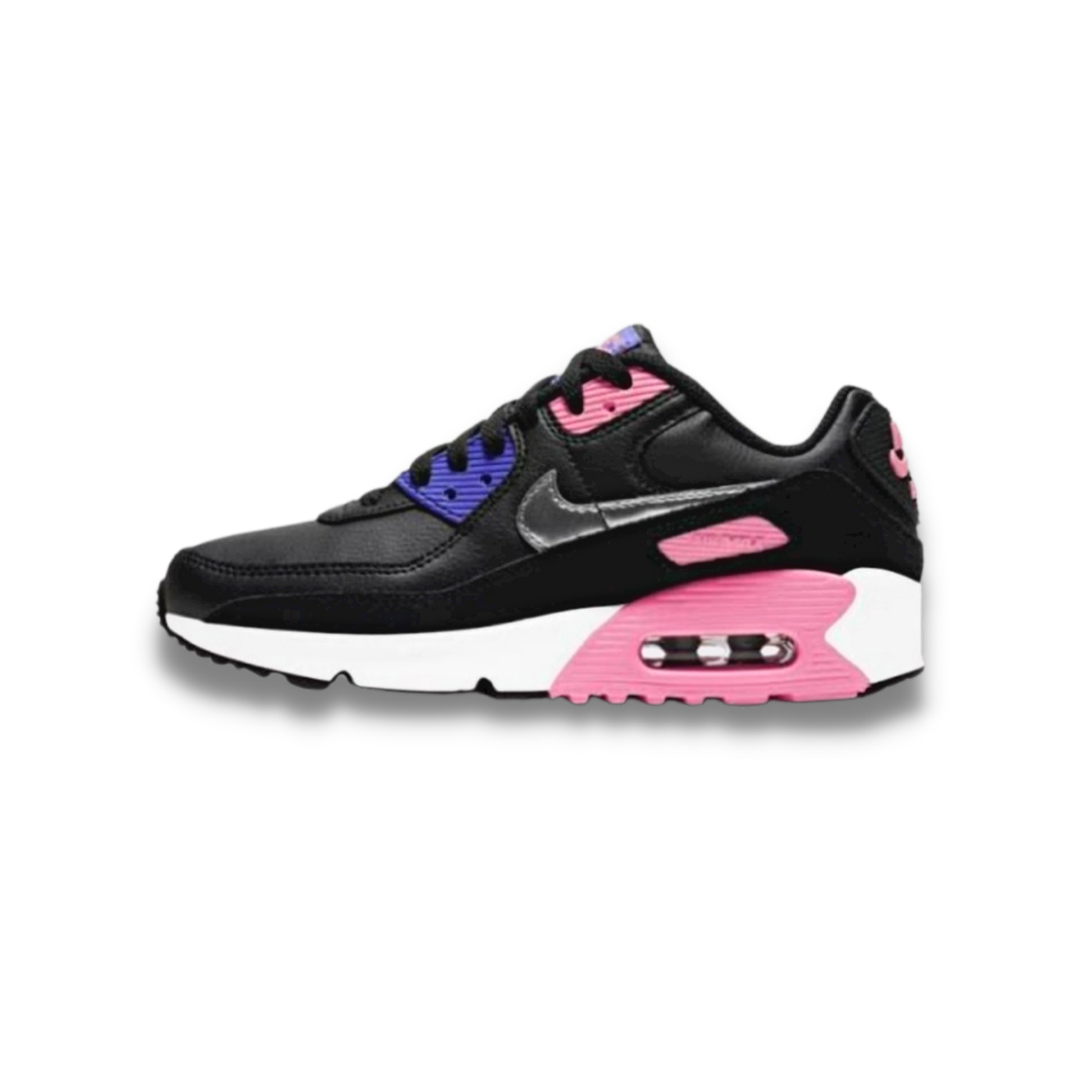 Nike Air Max 90 LTR ‘Black Sunset Pulse' (GS) - Drippin Diamonds Designs