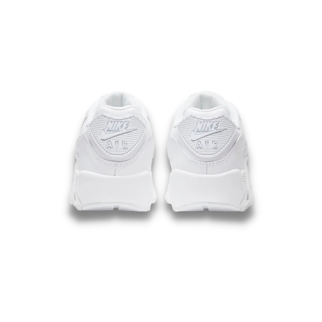 Nike Air Max 90 LTR 'Triple White' (GS) - Drippin Diamonds Designs