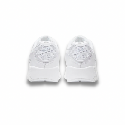 Nike Air Max 90 LTR 'Triple White' (GS) - Drippin Diamonds Designs